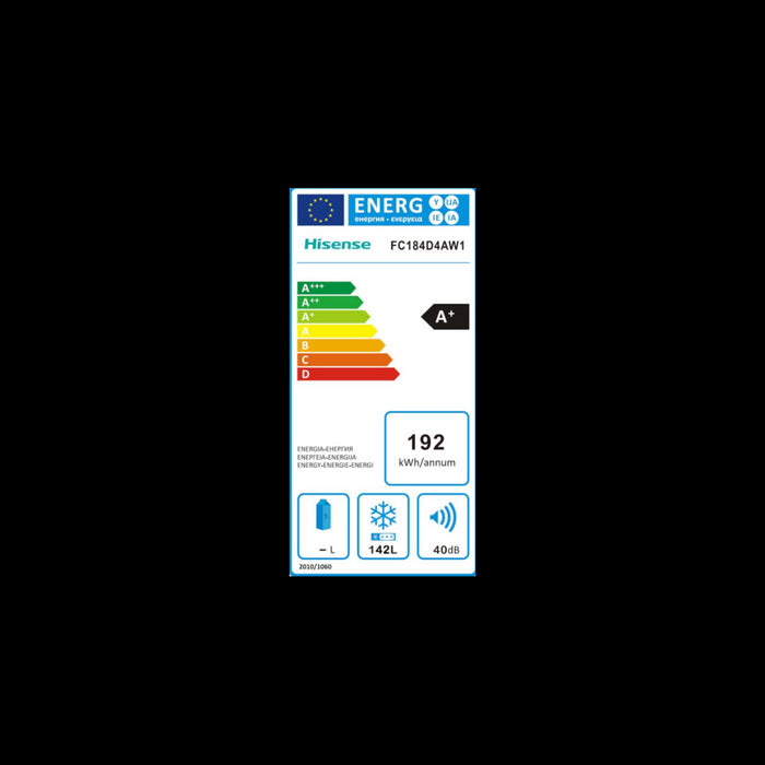 Congelatore a Pozzo Hisense FC184D4AW1 142 Litri Classe A+