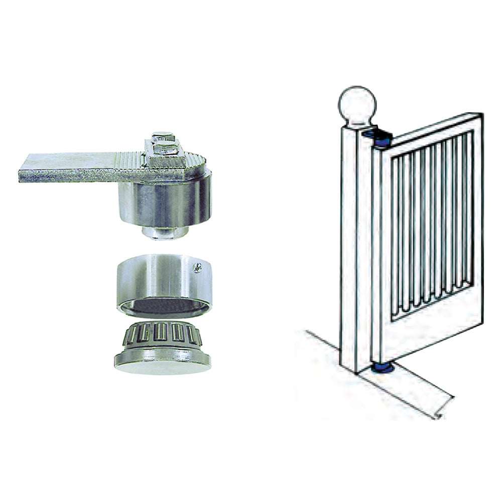 CARDINE REGOLABILE A CUSCINETTO Ã¸ 45 - portata Kg   240 IBFM