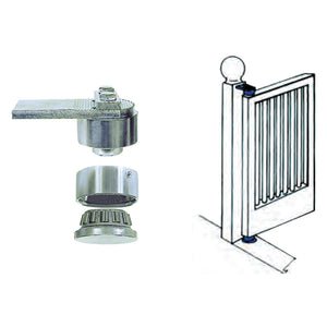 CARDINE REGOLABILE A CUSCINETTO Ã¸ 45 - portata Kg   240 IBFM