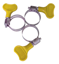 Set 3 pezzi fascette stringitubo in acciaio al carbonio zincato con