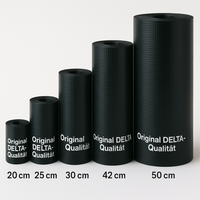 Tagliamuro delta dpc barriera antiumidità antisdrucciolo murature rotolo da 25 m *** larghezza 30 cm, confezione 1