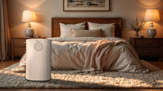 Deumidificatore d'aria Besthem Feryel 24L/giorno, serbatoio rimovibile, filtro a carbone attivo