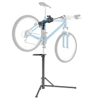 Cavalletto Bici per Manutenzione con Altezza Regolabile, Girevole a 360° e Pieghevole, Massimo 40 kg, Nero