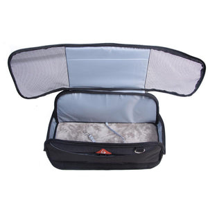 Zu e lu borsa iata cani universale aereo auto e treno black 6 kg