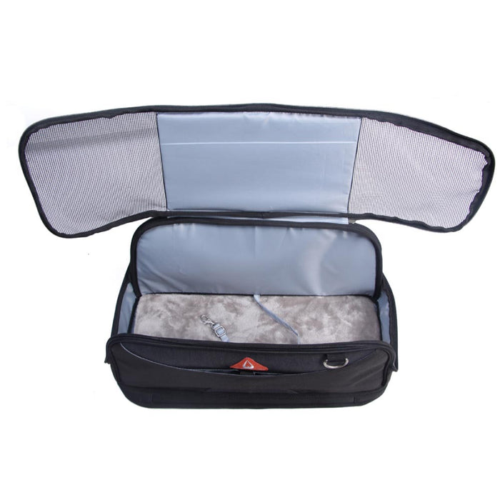 Zu e lu borsa iata cani universale aereo auto e treno black 6 kg