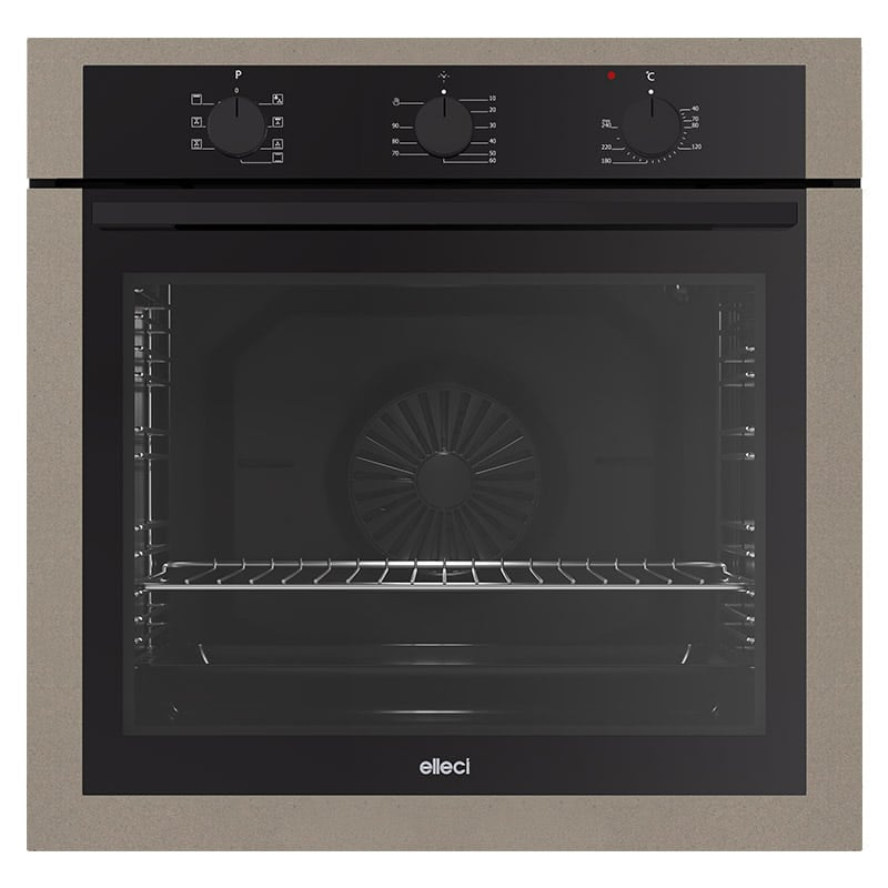 Forni da incasso elleci Plano 2018 Granitek 43 Grigio Tortora FGSP60243NS