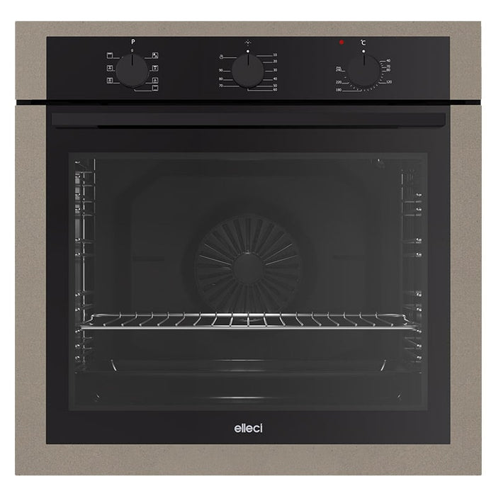 Forni da incasso elleci Plano 2018 Granitek 43 Grigio Tortora FGSP60243NS