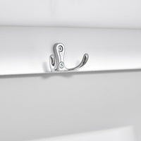 Portachiavi Mobile Ingresso da Muro Appendiabiti Legno Attaccapanni da Muro Scaffale Murale Libreria da Parete Mensola Libreria Bianco FHK19-W