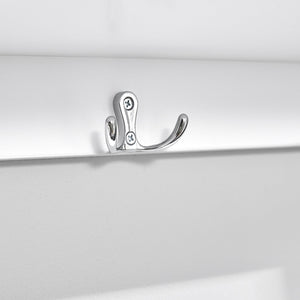 Portachiavi Mobile Ingresso da Muro Appendiabiti Legno Attaccapanni da Muro Scaffale Murale Libreria da Parete Mensola Libreria Bianco FHK19-W