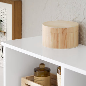 Appendiabiti da parete Appendiabiti da ingresso Mensola pensile con 3 scomparti e 3 ganci Bianco 100x20x30cm FHK35-W