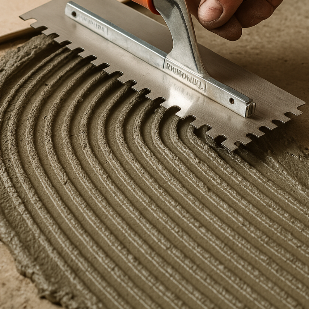 Frattone americano dentato 36x13cm impugnatura gomma dentatura 10x10cm raimondi