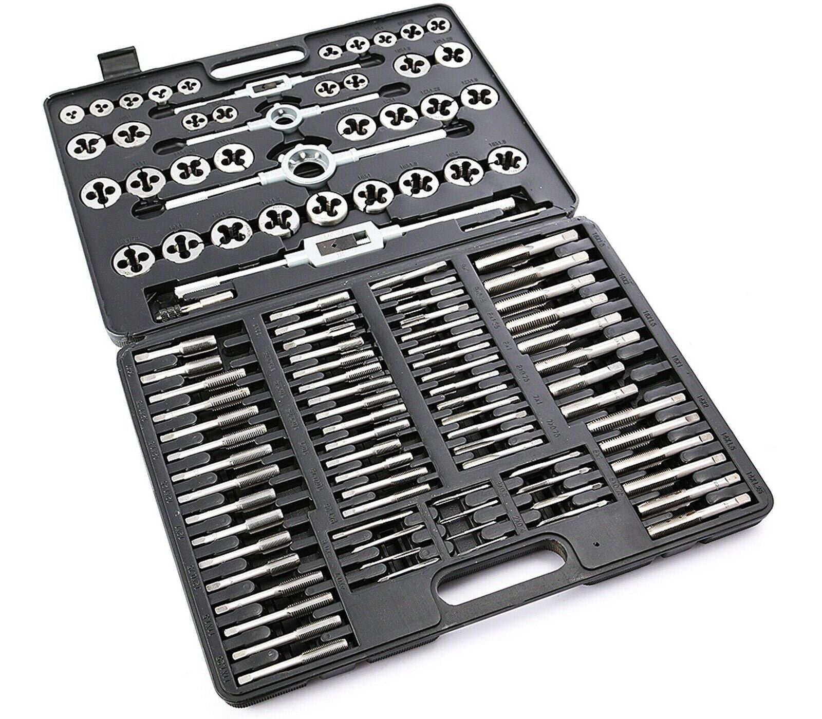 FILIERA 110 PEZZI SET FILIERE PER FILETTATURA MASCHI E FEMMINE PER FILETTATURA