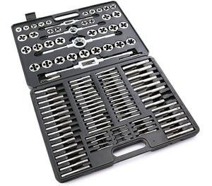 FILIERA 110 PEZZI SET FILIERE PER FILETTATURA MASCHI E FEMMINE PER FILETTATURA