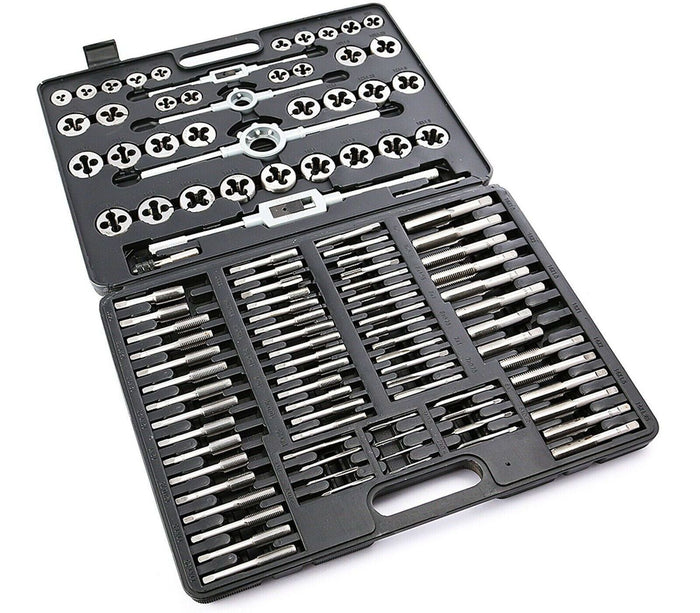 FILIERA 110 PEZZI SET FILIERE PER FILETTATURA MASCHI E FEMMINE PER FILETTATURA