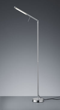 FILIGRAN PIANTANA LED 6,5W 700lm, 3000K DIMMERABILE ORIENTABILE ACCIAIO H.162CM NICHEL OPACO