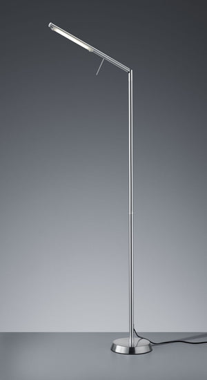 FILIGRAN PIANTANA LED 6,5W 700lm, 3000K DIMMERABILE ORIENTABILE ACCIAIO H.162CM NICHEL OPACO