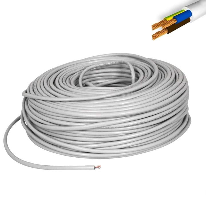 FILO 3X1,5 GRIGIO GOMMATO