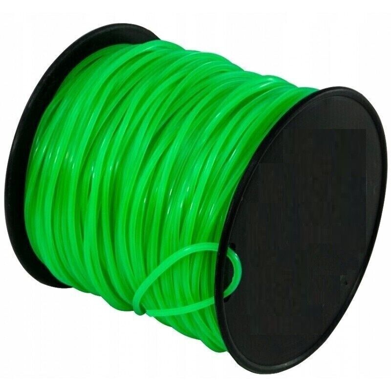 FILO PER DECESPUGLIATORE QUADRATO 4mm bobina 100mt taglaerba cavo matassa