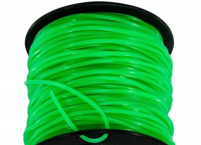 FILO PER DECESPUGLIATORE QUADRATO 4mm bobina 100mt taglaerba cavo matassa