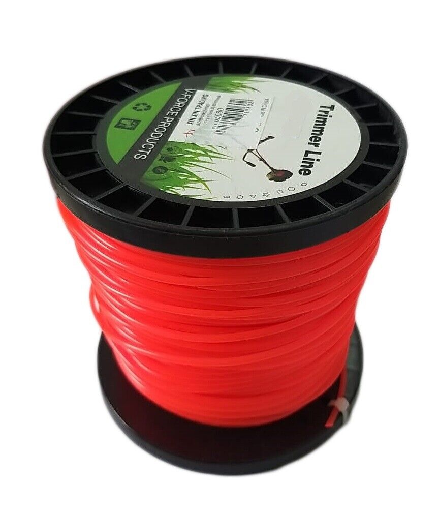 FILO PER DECESPUGLIATORE TONDO 3.0mm bobina 100mt taglaerba cavo matassa ROSSO