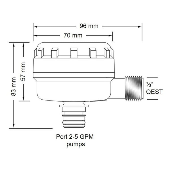 FILTRO 13MM/QEST 90�