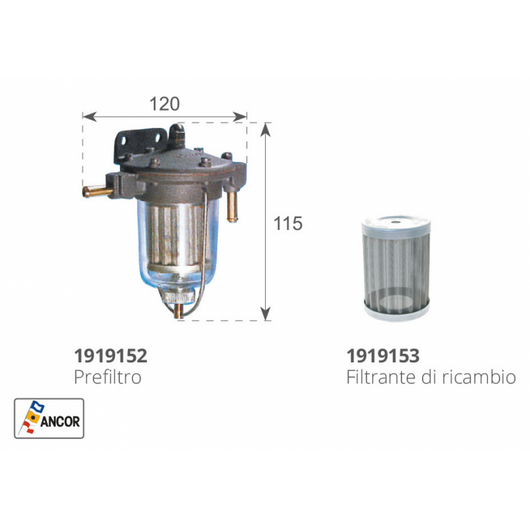 FILTRO DECANTATORE PFG11V