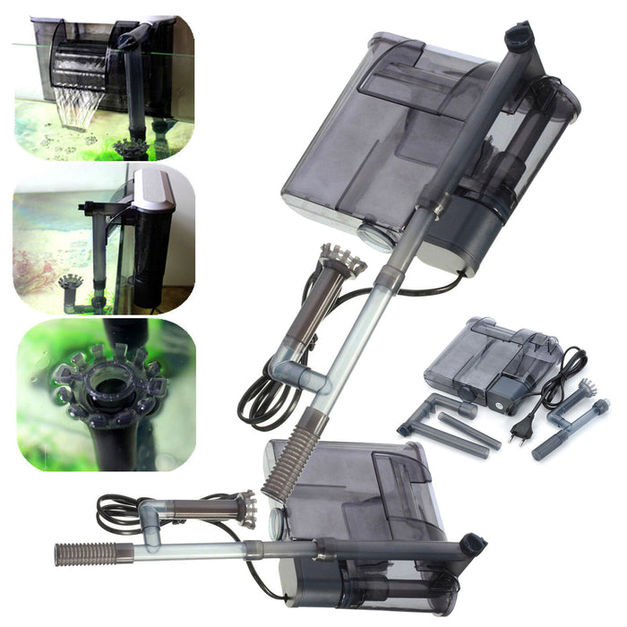 FILTRO ESTERNO PER PULIZIA ACQUARIO REGOLAZIONE FLUSSO 200L/H 3,5 W XP-09