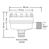 FILTRO QEST 1/2' 90�