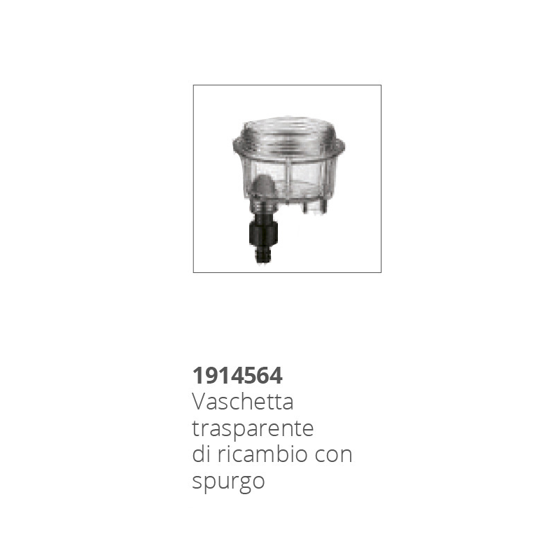 FILTRO SEPARATORE ACQUA-BENZINA