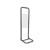 Tecnokit Fioriera Verticale Anthea in acciaio, dimensioni cm 48x42x153 con vasi inclusi