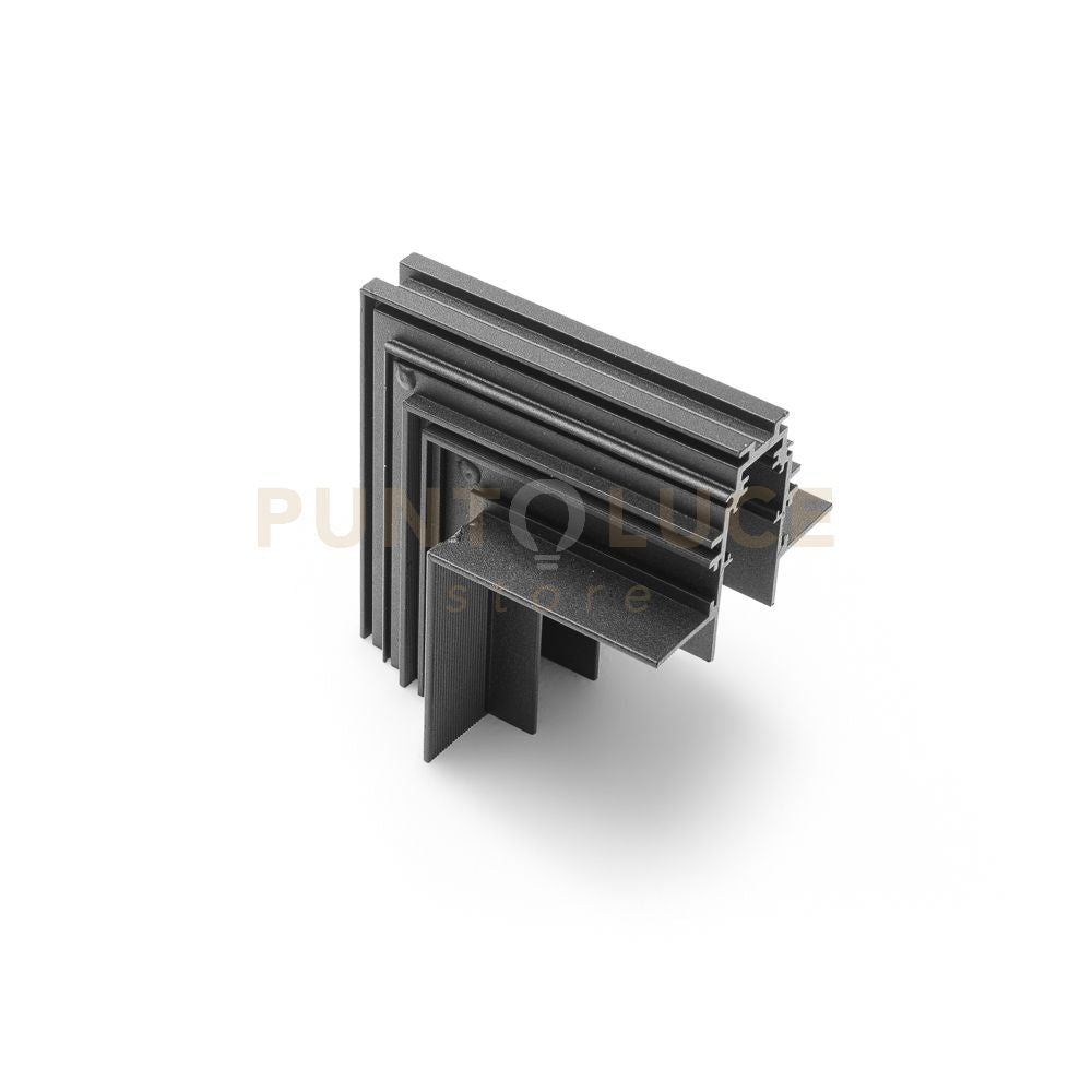 FIRENZE BI AO - ANGOLO 90° PARETE/SOFFITTO NERO SISTEMA BINARIO FIRENZE