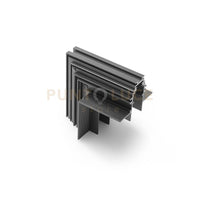 FIRENZE BI AO - ANGOLO 90° PARETE/SOFFITTO NERO SISTEMA BINARIO FIRENZE