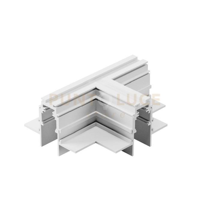 FIRENZE BI GT - GIUNTO MECCANICO SOFFITTO O PARETE BIANCO PER SISTEMA BINARIO FIRENZE