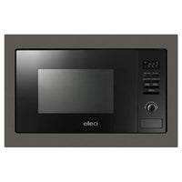 Forno Microonde da incasso elleci Plano MW Keratek Plus 93 Grigio Dove Grey FKSP28193WS