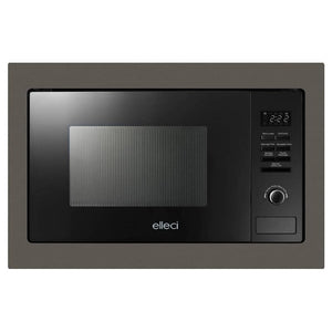 Forno Microonde da incasso elleci Plano MW Keratek Plus 93 Grigio Dove Grey FKSP28193WS
