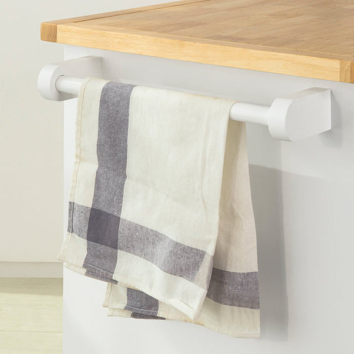 Carrello Cucina Credenza Cucina Mobile Cucina Bianco Con Route Isola Cucina FKW107-WN