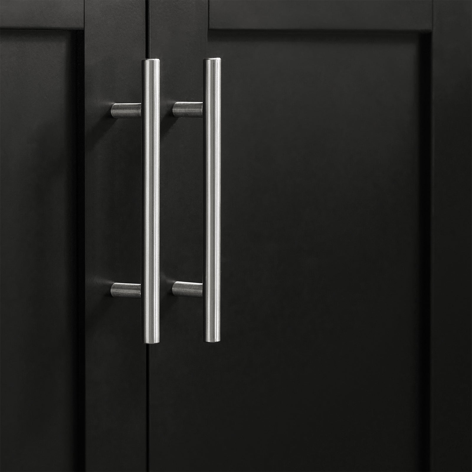 Carrello Cucina Credenza Cucina Mobile Cucina Nero Con Route FKW110-SCH