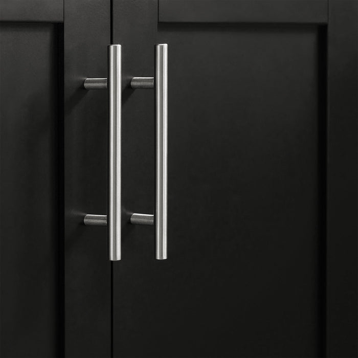 Carrello Cucina Credenza Cucina Mobile Cucina Nero Con Route FKW110-SCH