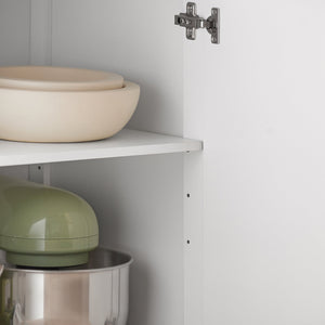 Credenza Cucina Carrello Cucina Con Ruote Con Cassetto E 2 Ante 74.5x45.5x91cm FKW119-WN SoBuy