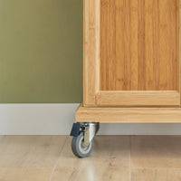 Carrello Cucina,Credenza Cucina,Mobile Cucina Con Route,Legno FKW13-N