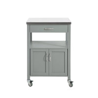 Carrello cucina, carrello da servizio colore:Grigio, FKW22-HG