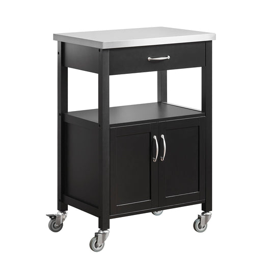  Carrello cucina, carrello da servizio colore:Nero, FKW22-SCH