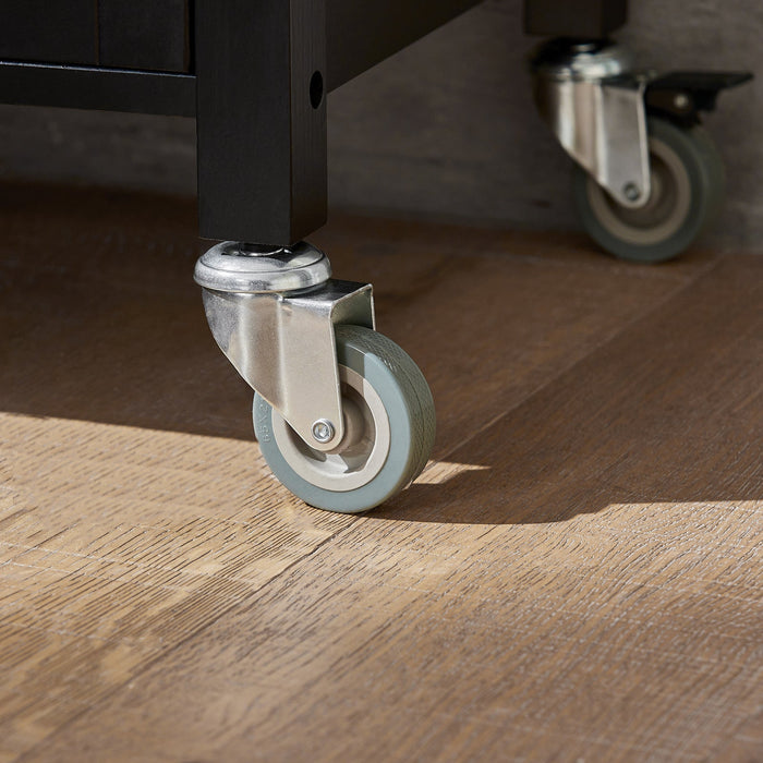 Carrello cucina, carrello da servizio colore:Nero, FKW22-SCH