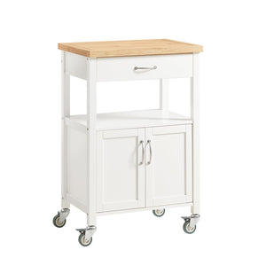 Carrello cucina, carrello da servizio colore:Bianco, FKW22-WN