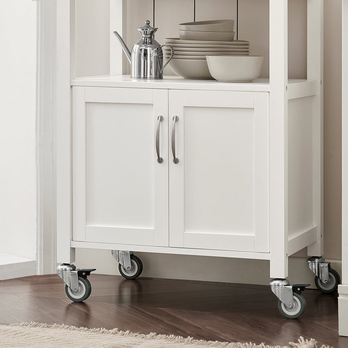  Carrello cucina, carrello da servizio colore:Bianco, FKW22-WN
