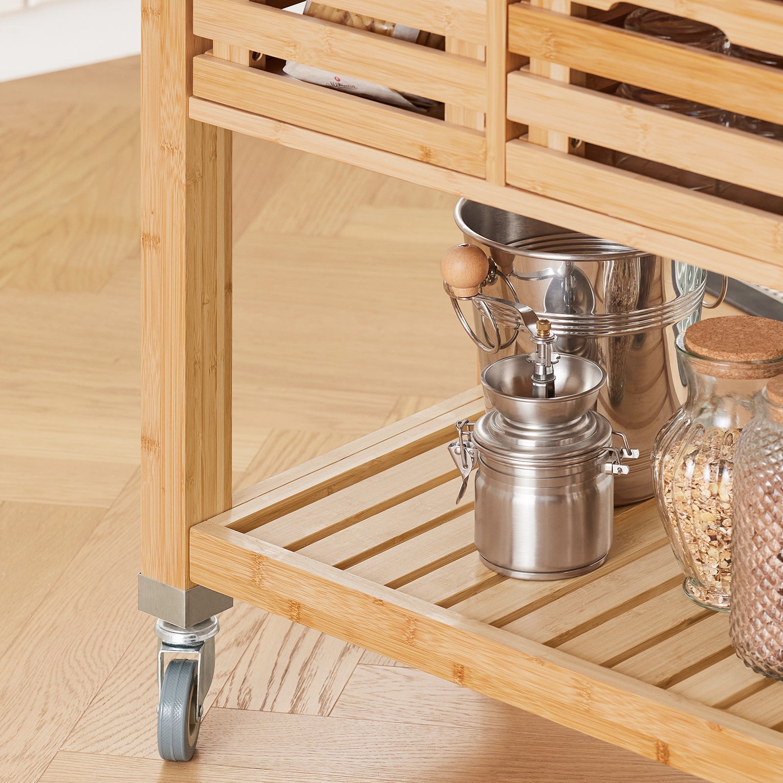 Carrello di servizio,Scaffale da cucina,Tavolo cucina,FKW40-N