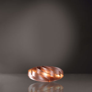 Lampada Da Scrivania-Ufficio Moderna Flat Polilux ® Rame 1 Luce E14