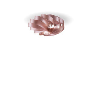 Plafoniera Moderna Flat Polilux ® Pink Metal 1 Luce E14