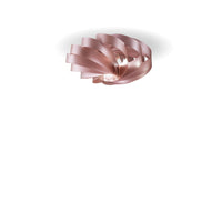 Plafoniera Moderna Flat Polilux ® Pink Metal 1 Luce E27
