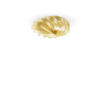 Plafoniera Moderna Flat Polilux ® New Gold 1 Luce E27 D50Cm